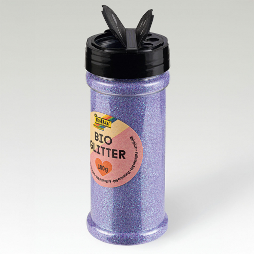 folia glitter - iriserend lila