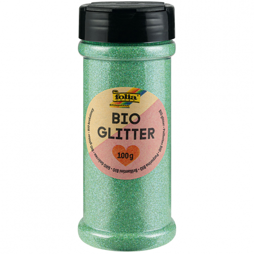 folia glitter - iriserend mint