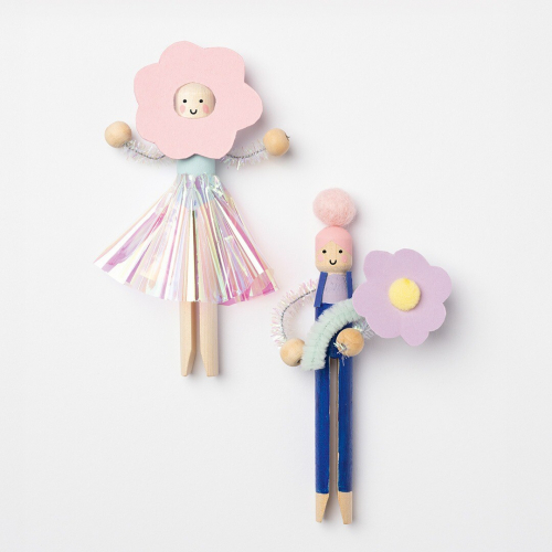 folia knutselwasknijpers - 10st