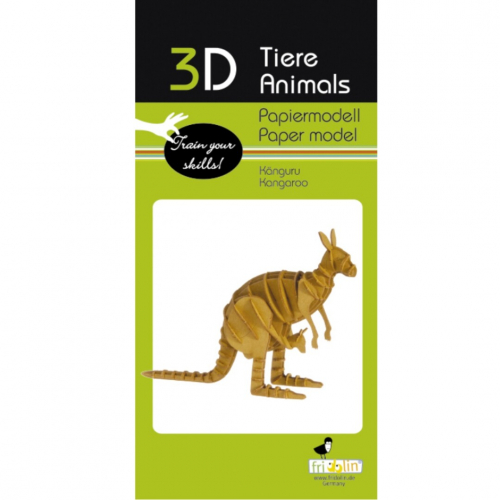 fridolin 3D bouwpakket kangoeroe
