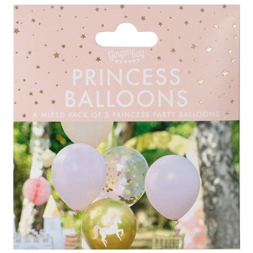 ginger ray ballonnen prinsessen - 5st