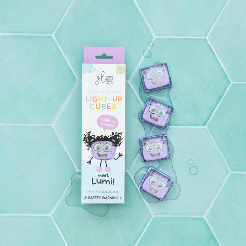 glo pals lichtblokjes - lumi - 4st