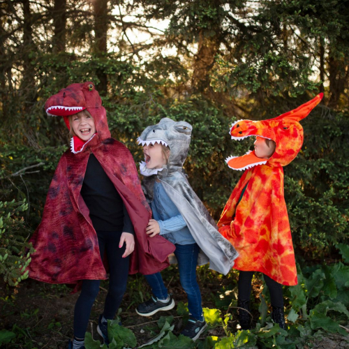 great pretenders verkleedcape met klauwen t-rex - 4-6 jaar