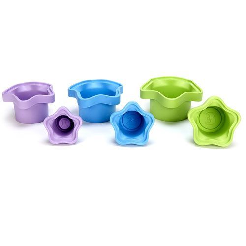 green toys stapelset stacking cups