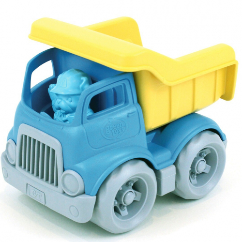 green toys kiepwagen oceanbound - blauw-geel - assorti