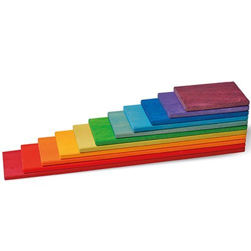 grimm's bouwplaten - regenboog (11st) 
