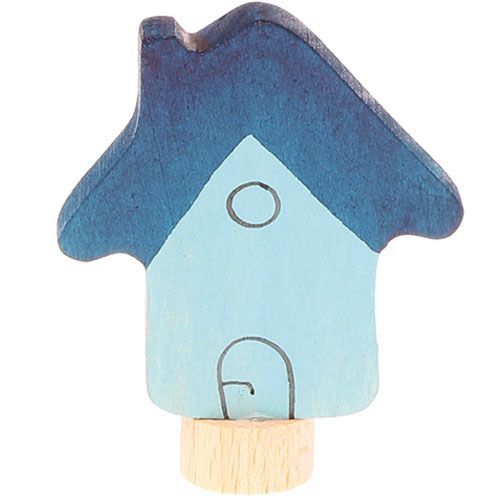 grimm's decoratie figuur - blauw huis