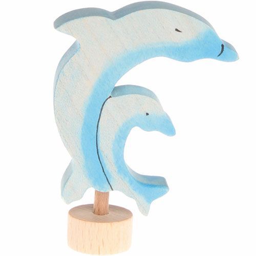 grimm's decoratie figuur - dolfijntjes