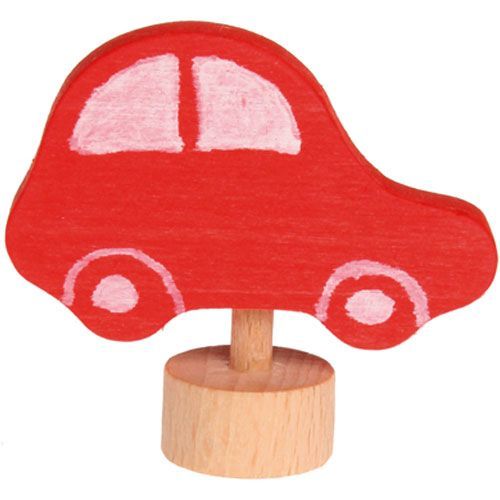 grimm's decoratie figuur - rode auto