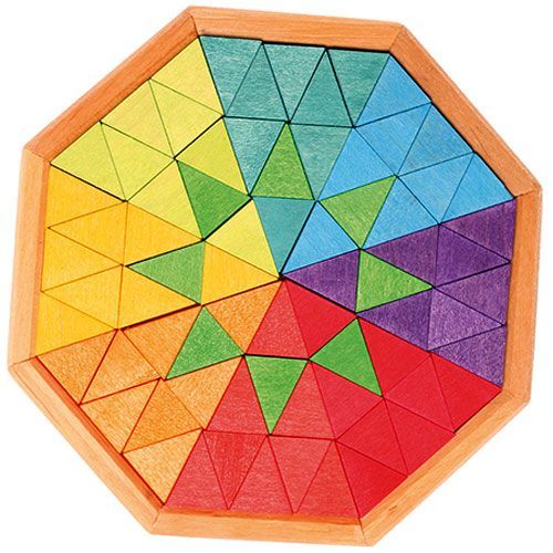 grimm's puzzel achthoek - small - 72st