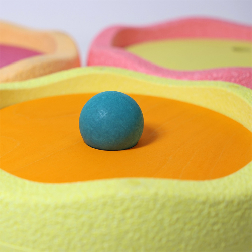 grimm's x stapelstein rolling discs - warm pastel - 3st