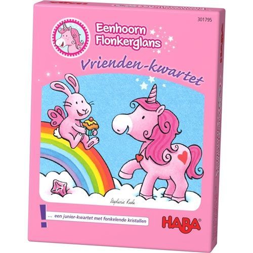 haba kwartetspel eenhoorn flonkerglans