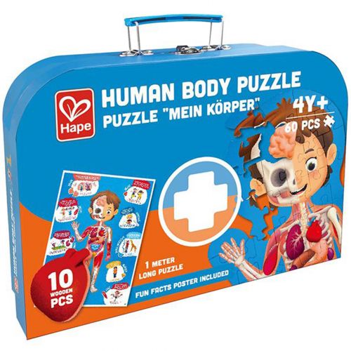 hape puzzel menselijk lichaam - 60st