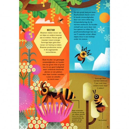 uitgeverij fontaine wervelende wereld: bijen