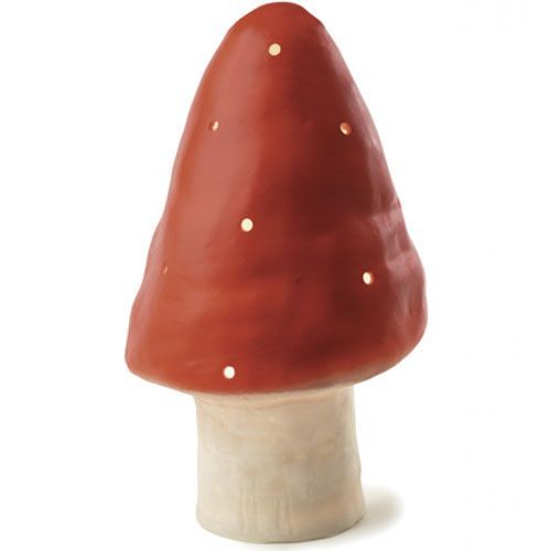 heico lamp paddenstoel rood - 28 cm 