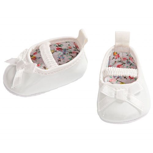heless ballerina's voor pop - 30-34 cm - wit