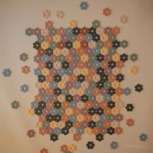 mushie bouwset hex - 100st