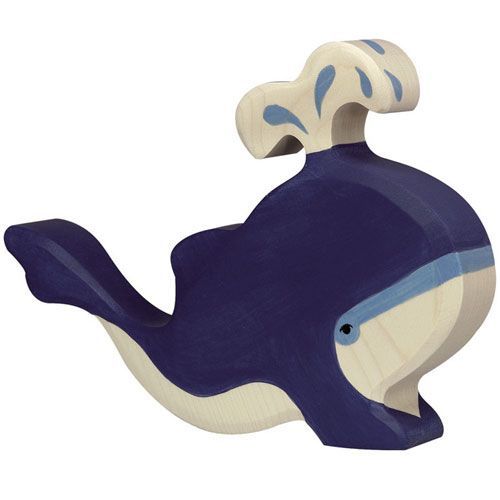 holztiger blauwe walvis 18,5 cm