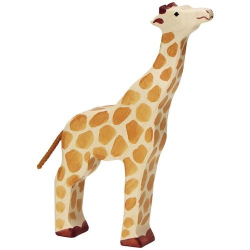 holztiger giraf 21 cm 