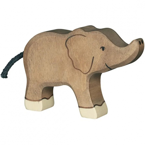 holztiger kleine olifant - 12 cm