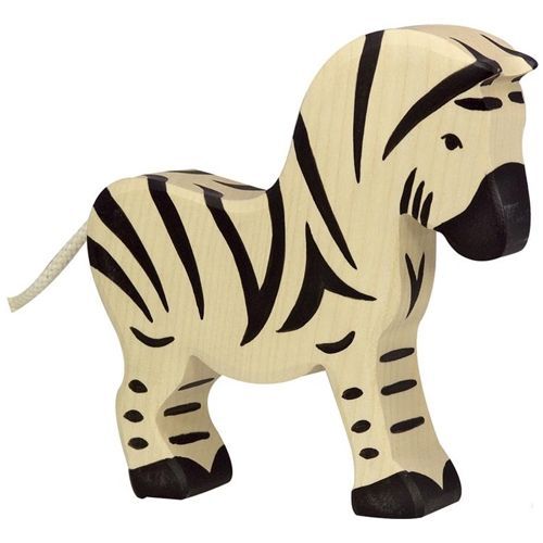 holztiger zebra 15 cm 