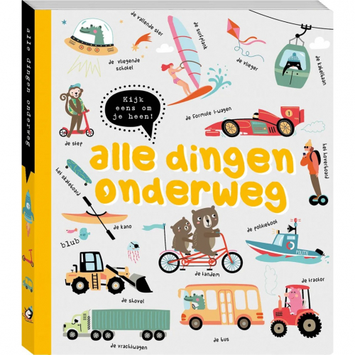 image books kartonboek alle dingen onderweg