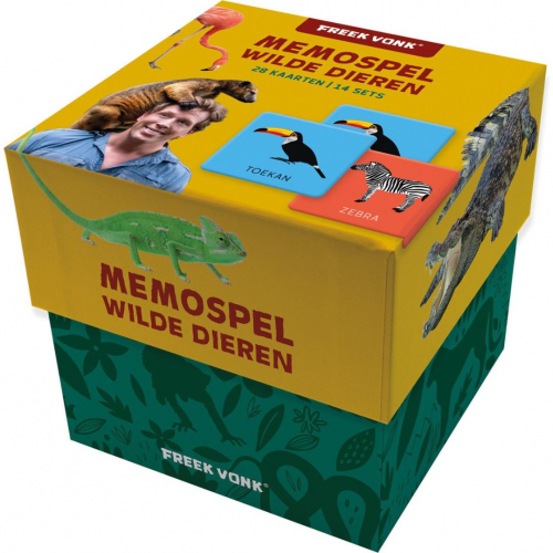 image books freek vonk memospel wilde dieren