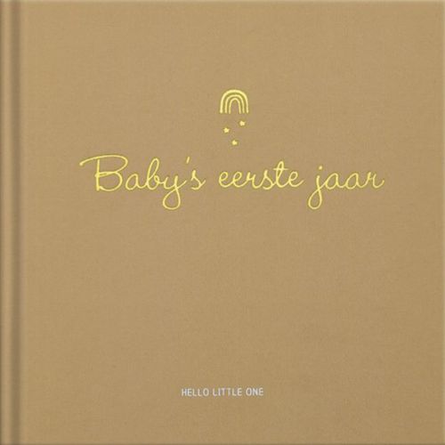 image books invulboek hello little one - baby's eerste jaar