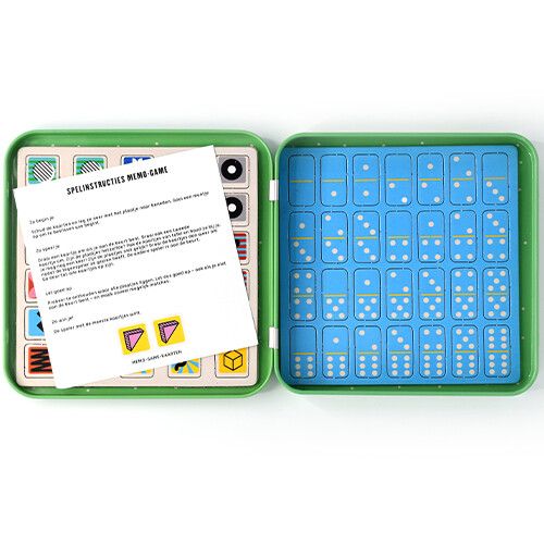 image books magnetische spelletjes 2-in-1 - memorie en domino