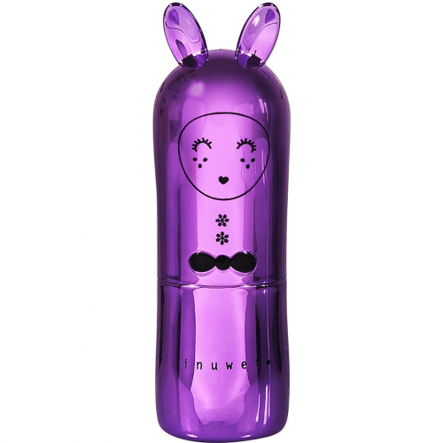 inuwet lippenbalsem metallic blackcurrant - purple