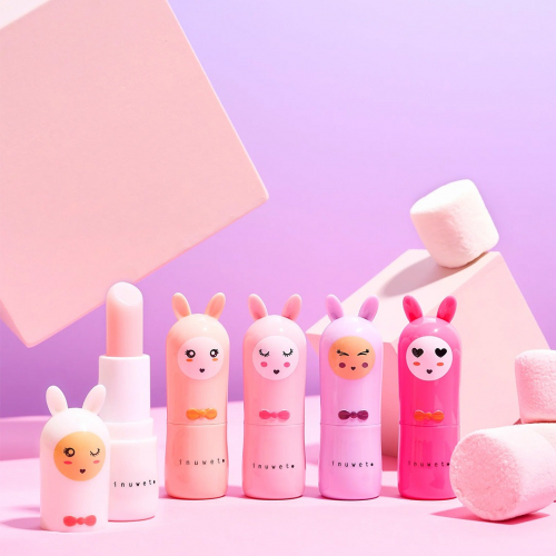 inuwet lippenbalsem vanilla coco - coral  