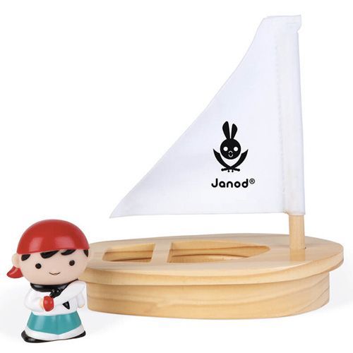 janod badspeelgoed kapitein john mouss en zijn boot