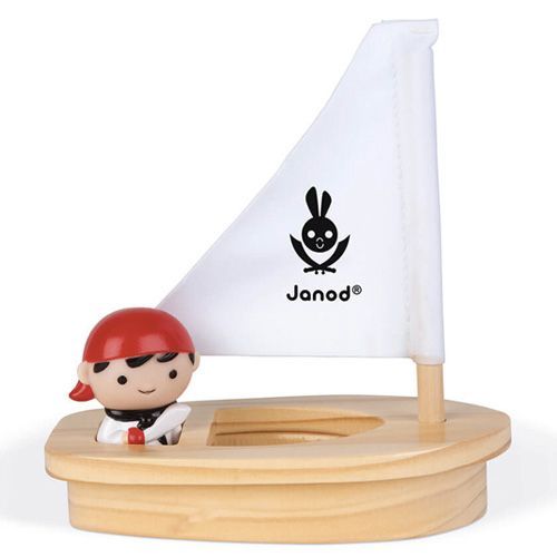 janod badspeelgoed kapitein john mouss en zijn boot