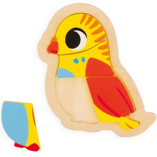janod puzzel huisdieren - 2, 3, 4, 5st