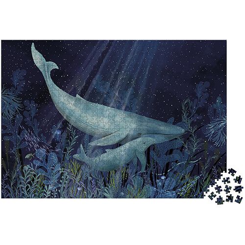 janod puzzel walvissen in de diepte - 1000st
