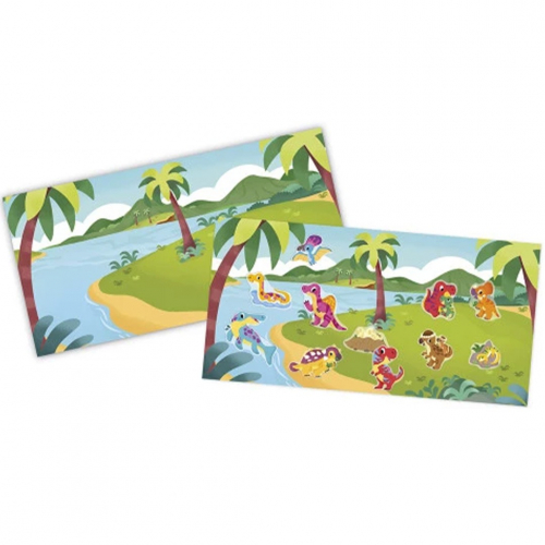 janod stickers dinosaurus herbruikbaar