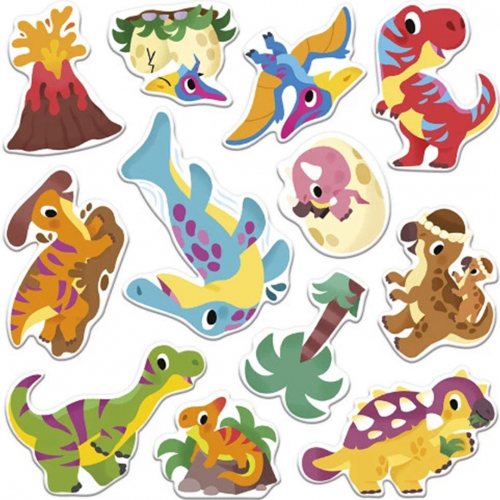 janod stickers dinosaurus herbruikbaar
