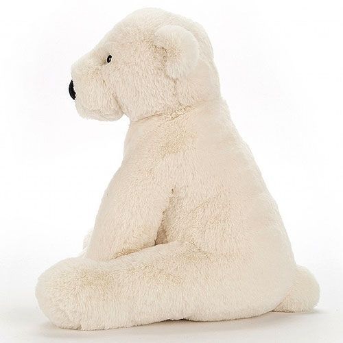 jellycat knuffelijsbeer perry polar bear - xs - 12 cm 