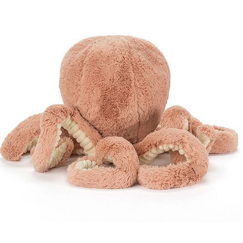 jellycat knuffel odell octopus - xxl - 75 cm