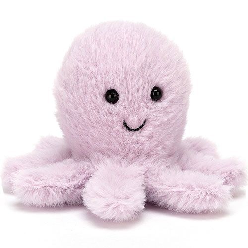 jellycat knuffeloctopus fluffy - 8 cm 