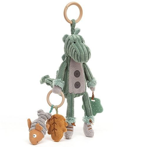 jellycat activiteitenknuffel dino - 28 cm