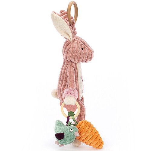 jellycat activiteitenknuffel konijn - 28 cm