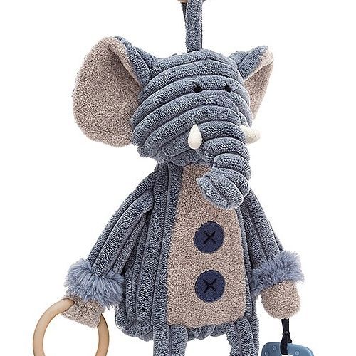 jellycat activiteitenknuffel olifant - 28 cm