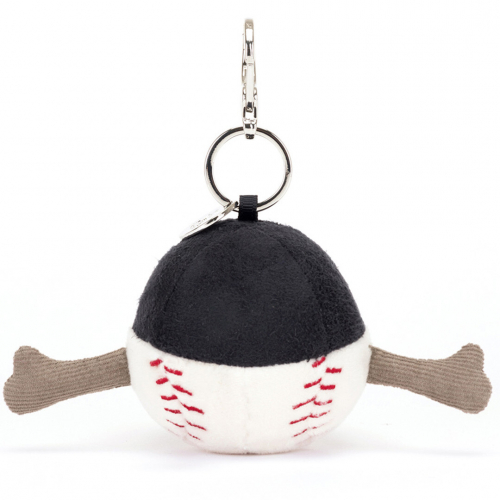 jellycat sleutelhanger amuseables baseball - 12 cm