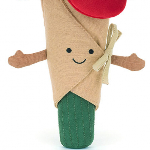 jellycat amuseables knuffelboeket rozen - 30 cm