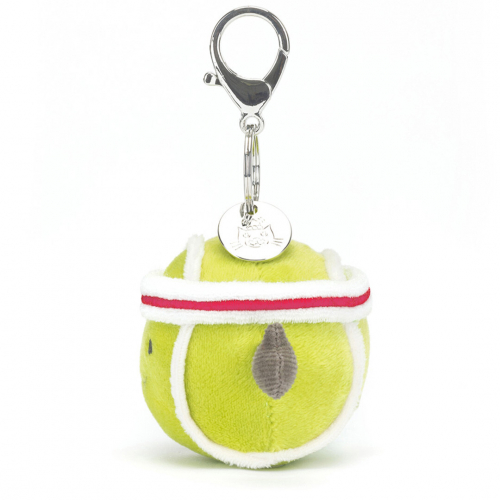 jellycat sleutelhanger amuseables tennisbal - 13 cm