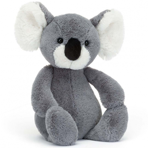 jellycat bashful koala en pelcuhe - 28 cm