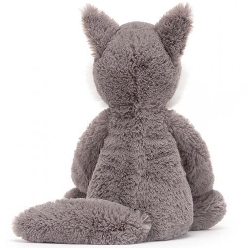 jellycat loup en peluche bashful - 31 cm