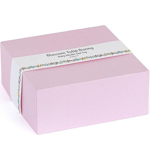 jellycat hydrofieldoek met knuffel - blossom bunny tulip
