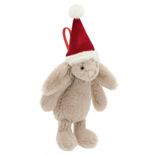 jellycat kersthanger konijn bashful - 13 cm 